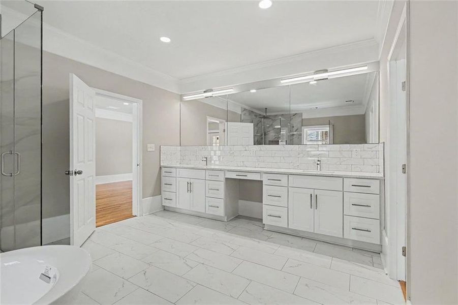 Furnished interior view inside a new home in , Fairburn (Image 10). Furnished interior view inside a new home in , Fairburn (Image 10).