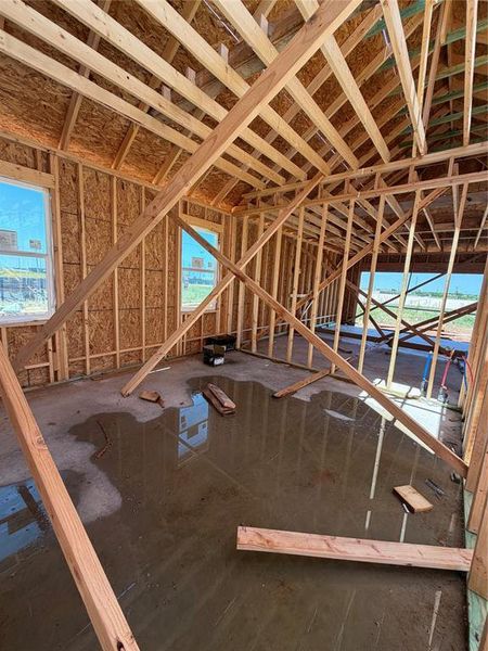 View of Primary Bedroom under Construction