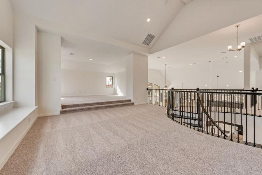 Spacious, unfurnished interior of a new home in Chatham Reserve, Providence Village (Image 24).