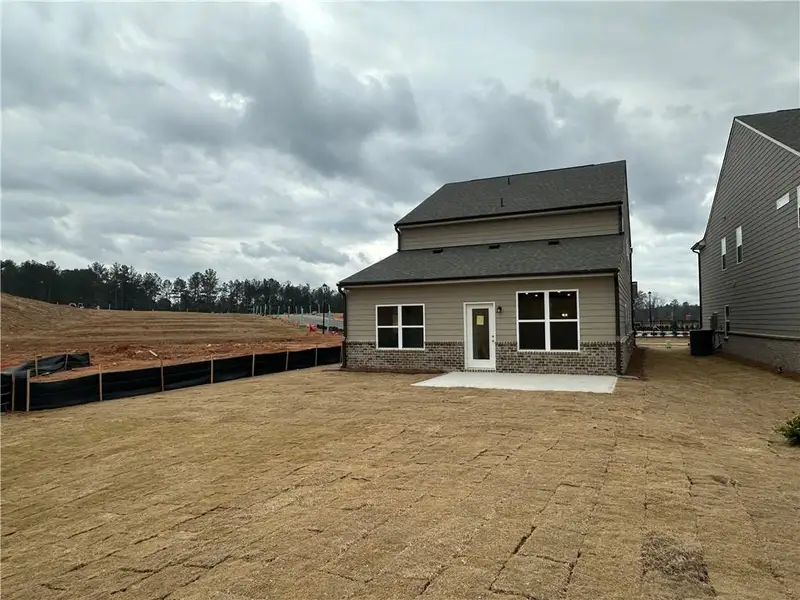 Exterior details and patio area of a home in Kentmere, Auburn (Image 3).