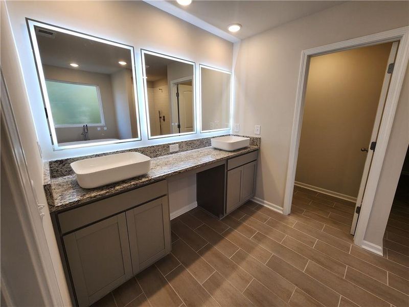 Furnished interior view inside a new home in The Woodlands Preserve, Jackson (Image 14).