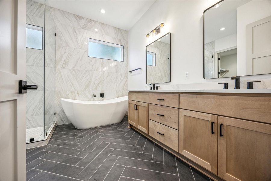 Furnished interior view inside a new home in , Austin (Image 8).