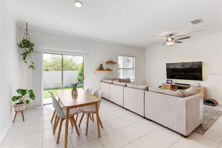 Furnished interior view inside a new home in , Land O' Lakes (Image 18). Furnished interior view inside a new home in , Land O' Lakes (Image 18).