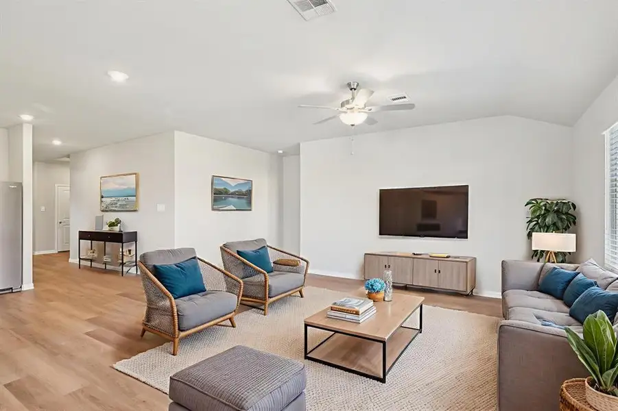 Photo is not of the actual home, but is an inspirational photo of builder’s model home and may depict options, furnishings, and/or decorator features that are not included.