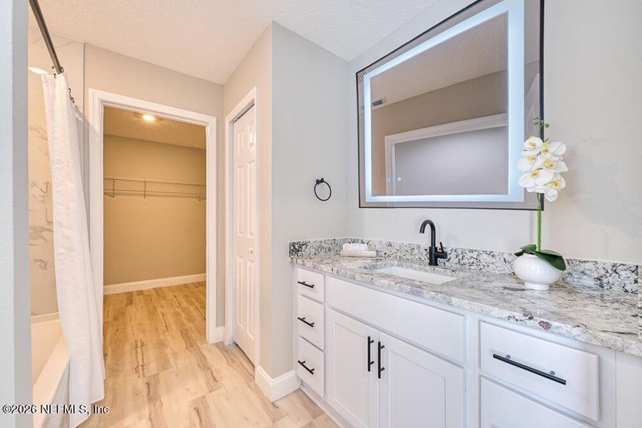 Furnished interior view inside a new home in , Jacksonville (Image 14).