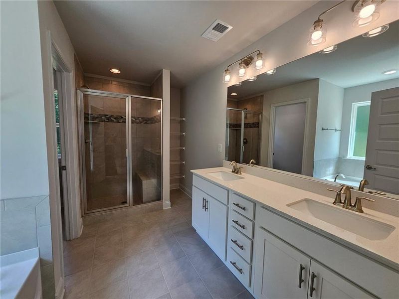 Furnished interior view inside a new home in Windmill Park, Carrollton (Image 12).