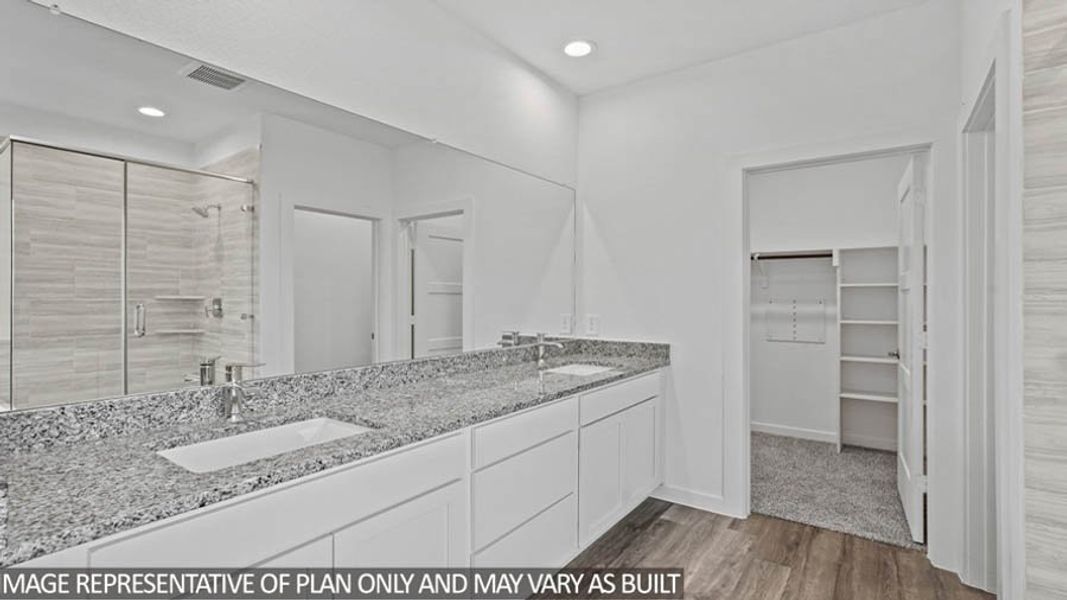 Furnished interior view inside a new home in Mill Creek Estates, Magnolia (Image 9).