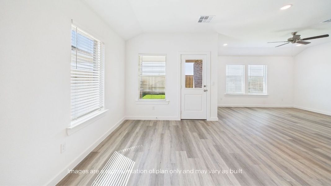 Representative unfurnished interior of a home built from the The Blanco by D.R. Horton in Westmont, Lubbock (Image 29). Representative unfurnished interior of a home built from the The Blanco by D.R. Horton in Westmont, Lubbock (Image 29).