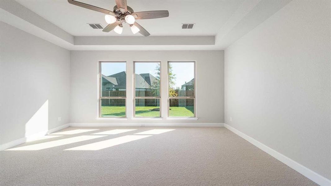 Spacious, unfurnished interior of a new home in Trinity Falls 50', McKinney (Image 19).