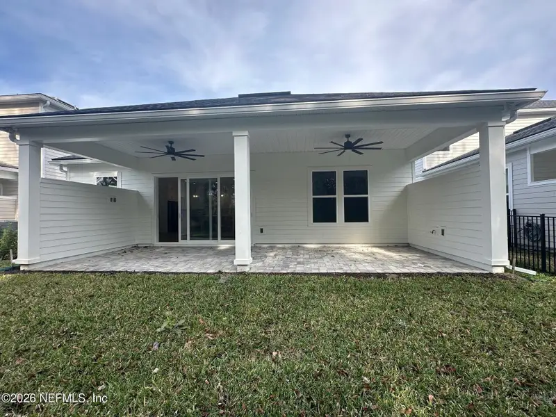 Exterior details and patio area of a home in Shores at RiverTown, St. Johns (Image 3).