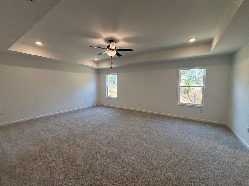 Spacious, unfurnished interior of a new home in Arbors at Richland Creek, Buford (Image 38).