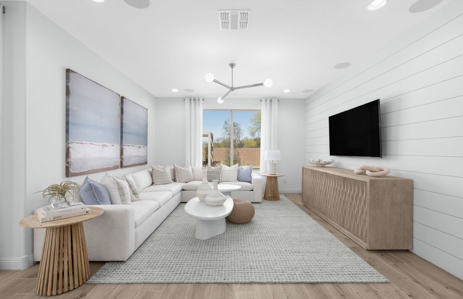 Representative furnished interior of a home built from the Audrey by Del Webb in Sun City Anthem at Merrill Ranch, Florence (Image 10).