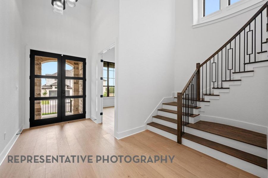 Spacious, unfurnished interior of a new home in Parkside On The River: 70ft. lots, Georgetown (Image 12). Spacious, unfurnished interior of a new home in Parkside On The River: 70ft. lots, Georgetown (Image 12).