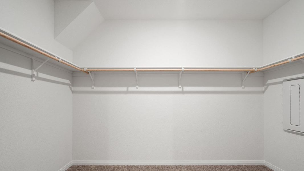 Spacious, unfurnished interior of a new home in Rosenbusch Ranch, Leander (Image 18).