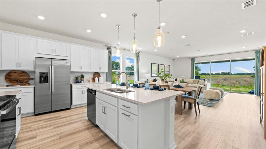 Furnished interior view inside a new home in Timber Ridge, Plant City (Image 9).