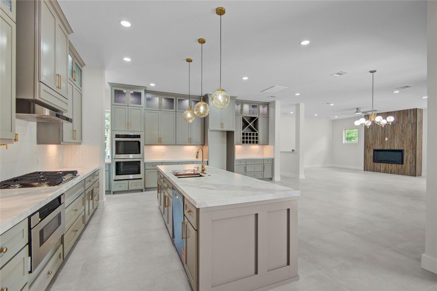 Furnished interior view inside a new home in , Spring (Image 5).
