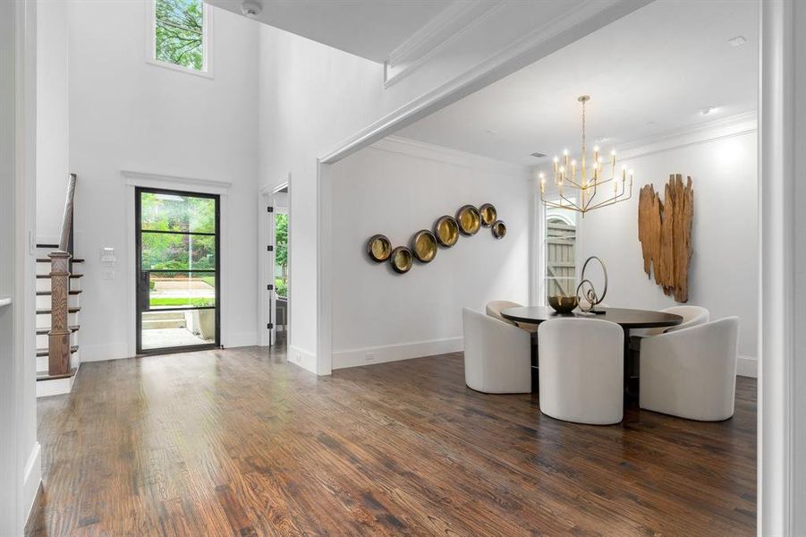 Furnished interior view inside a new home in , University Park (Image 14).