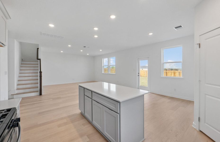 Furnished interior view inside a new home in Larson Crossing, Elgin (Image 12).