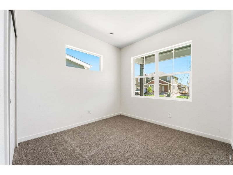 Spacious, unfurnished interior of a new home in Union Colony West, Greeley (Image 10). Spacious, unfurnished interior of a new home in Union Colony West, Greeley (Image 10).