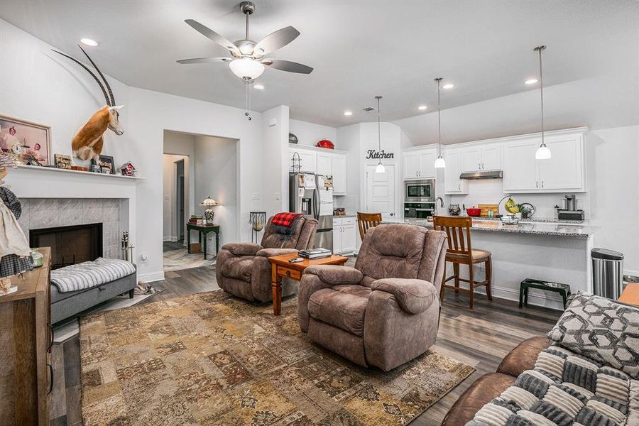 Furnished interior view inside a new home in , Keene (Image 15). Furnished interior view inside a new home in , Keene (Image 15).