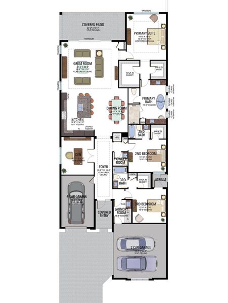 2D floor plan layout of this home in , Boca Raton, FL (Image 5). 2D floor plan layout of this home in , Boca Raton, FL (Image 5).