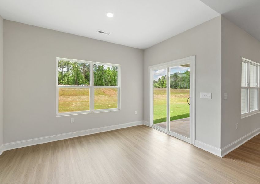 The dining room The dining room