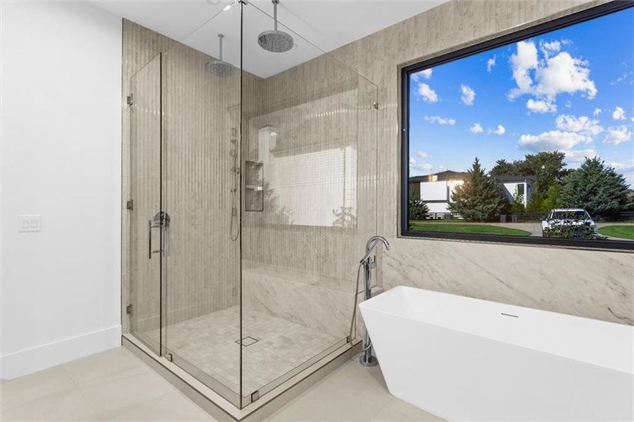 Furnished interior view inside a new home in , Sugar Hill (Image 46).
