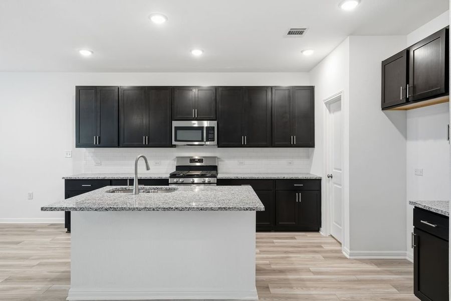 Furnished interior view inside a new home in Lisso 50s, Pflugerville (Image 5).