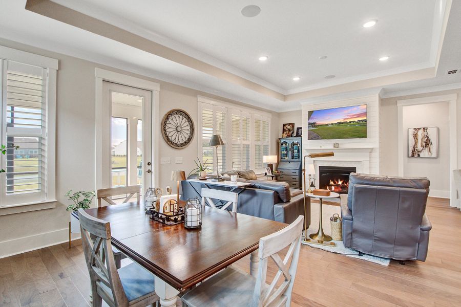 Furnished interior view inside a new home in , Summerville (Image 26).