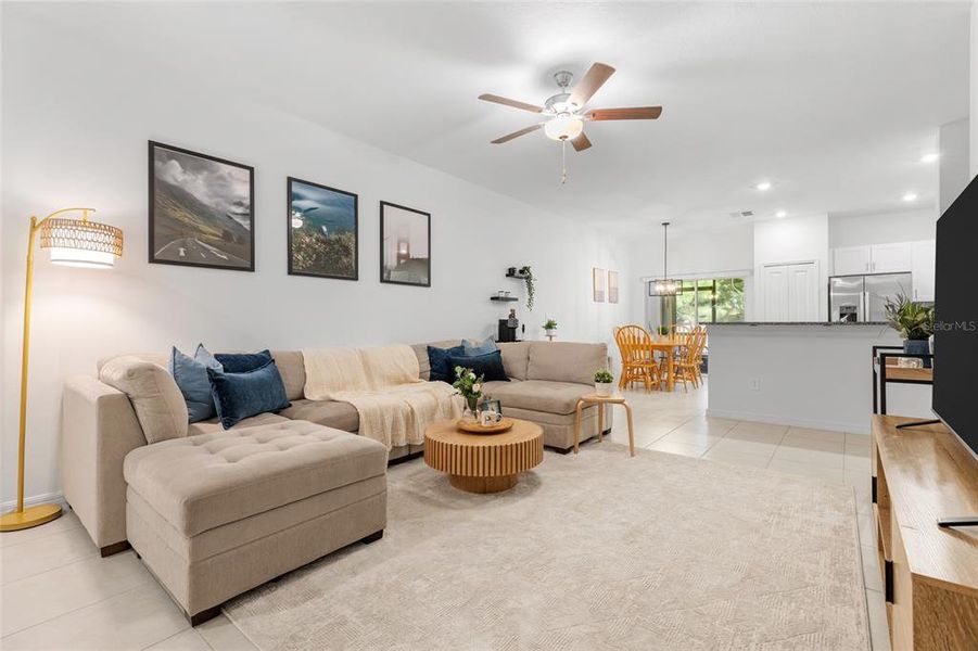 Furnished interior view inside a new home in , Land O' Lakes (Image 15). Furnished interior view inside a new home in , Land O' Lakes (Image 15).