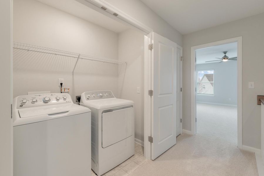 Furnished interior view inside a new home in The Landings at Montague, Goose Creek (Image 9).