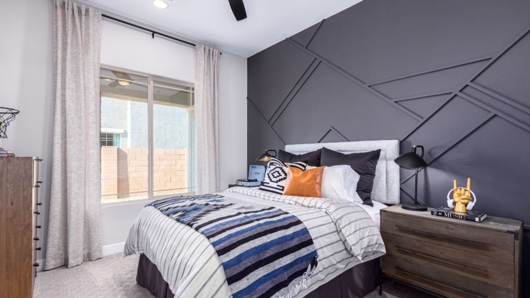 Representative furnished interior of a home built from the Windsor by Taylor Morrison in Legado Landmark Collection, Queen Creek (Image 66).