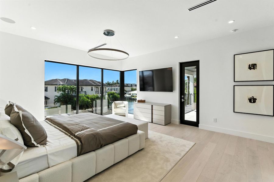 Furnished interior view inside a new home in , Boca Raton (Image 13).