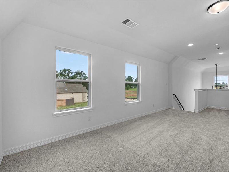 Spacious, unfurnished interior of a new home in Emory Glen, Magnolia (Image 18).