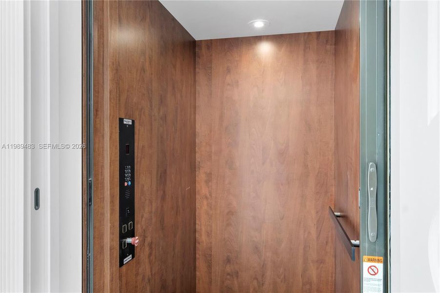 Close-up of interior finishes inside a home in , Surfside (Image 22).