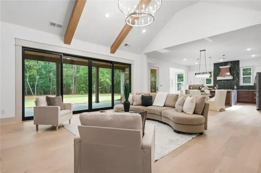 Furnished interior view inside a new home in , Hull (Image 34).