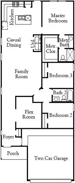 2D floor plan layout of this home in Cypress Green, Hockley, TX (Image 5). 2D floor plan layout of this home in Cypress Green, Hockley, TX (Image 5).
