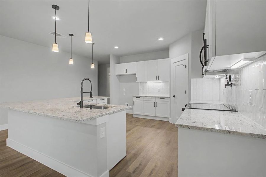 Furnished interior view inside a new home in , Dallas (Image 9). Furnished interior view inside a new home in , Dallas (Image 9).