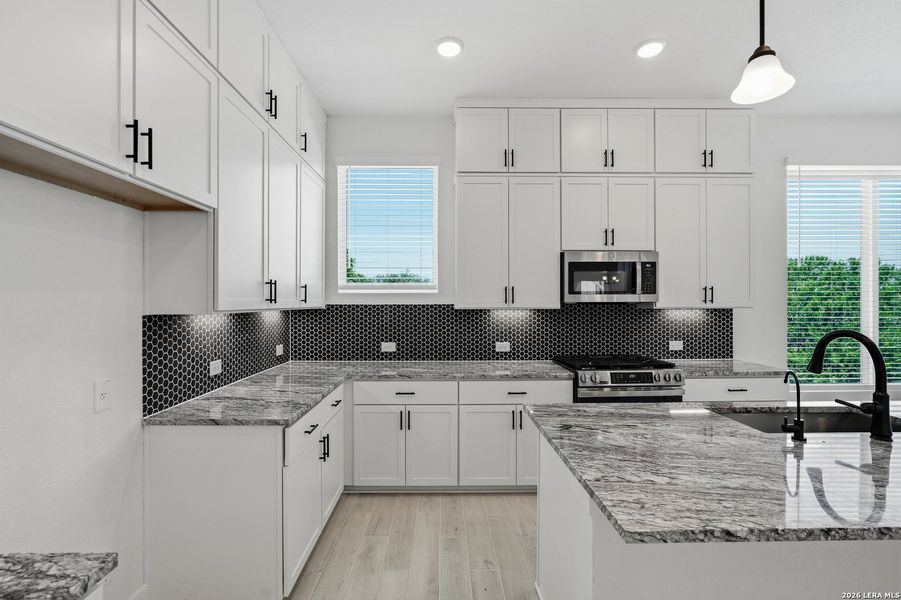 Furnished interior view inside a new home in Rose Hill, San Antonio (Image 10).