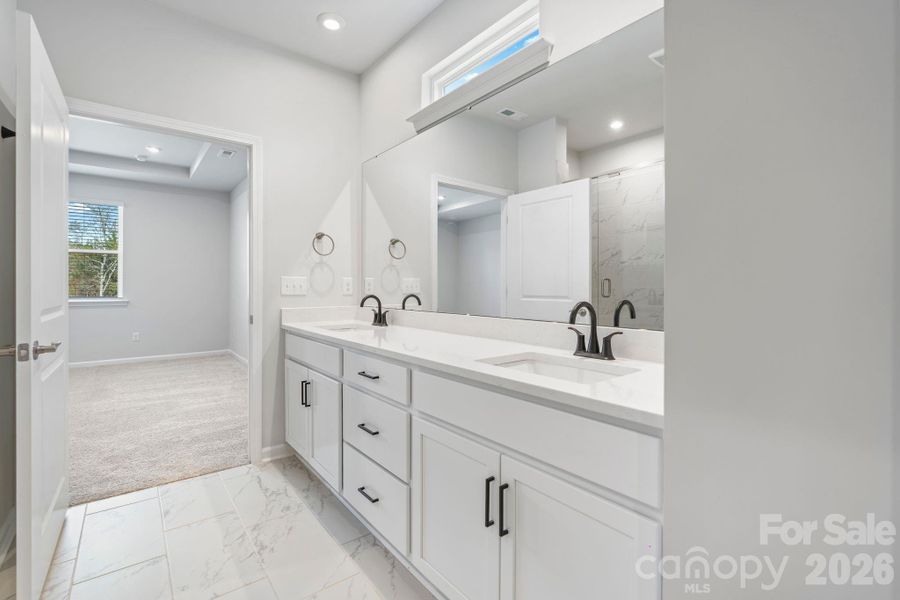 Furnished interior view inside a new home in , Sherrills Ford (Image 12).