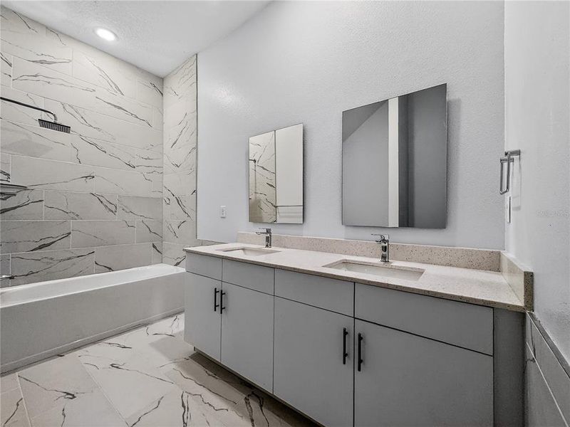 Furnished interior view inside a new home in , Davenport (Image 10).