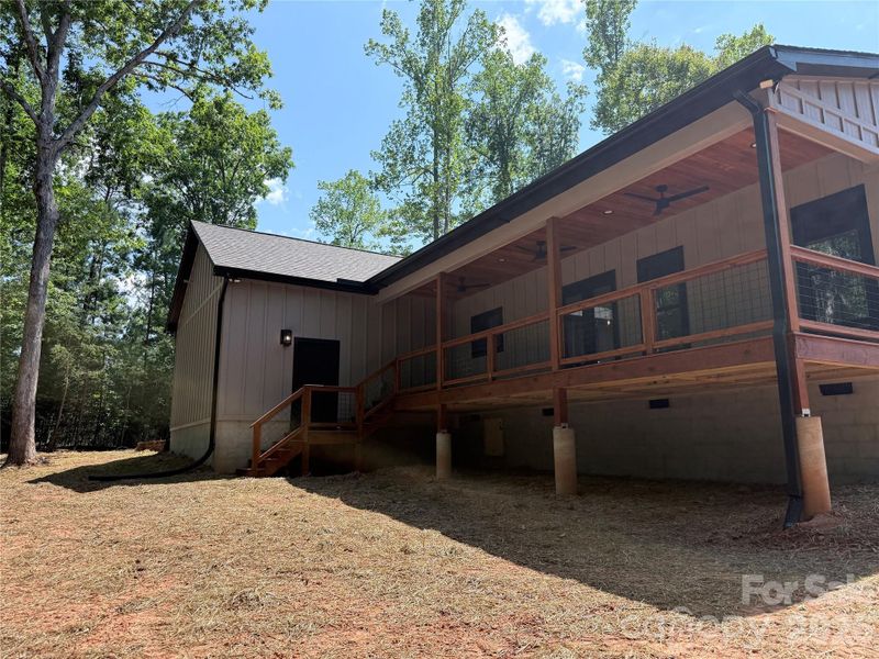 Exterior details and patio area of a home in , Rutherfordton (Image 3).