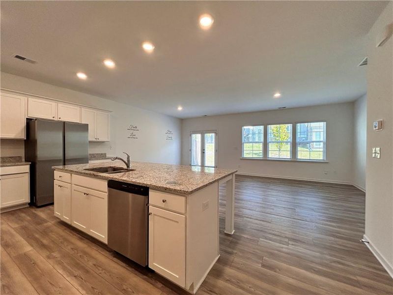Furnished interior view inside a new home in , Suwanee (Image 33).