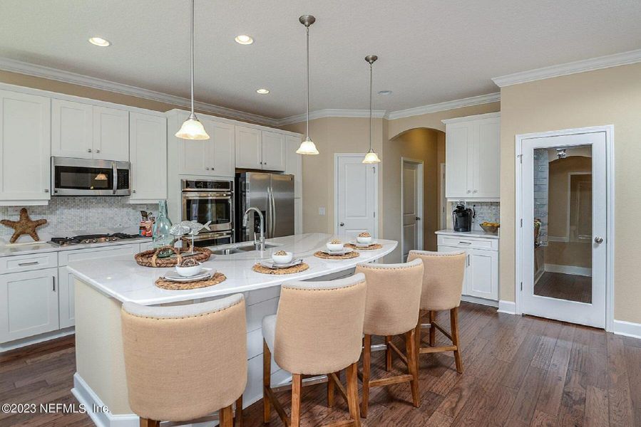 Furnished interior view inside a new home in , Orange Park (Image 6).