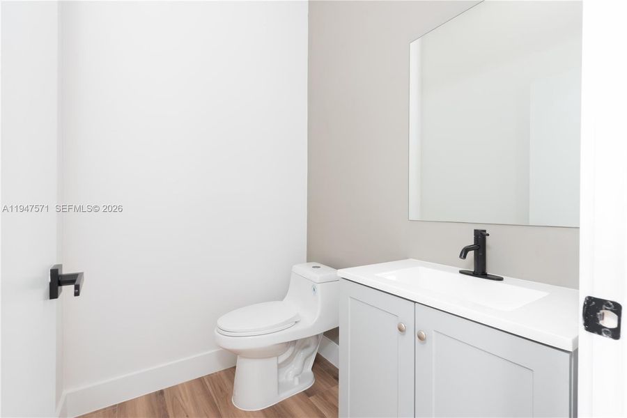 Furnished interior view inside a new home in , Miami (Image 3).