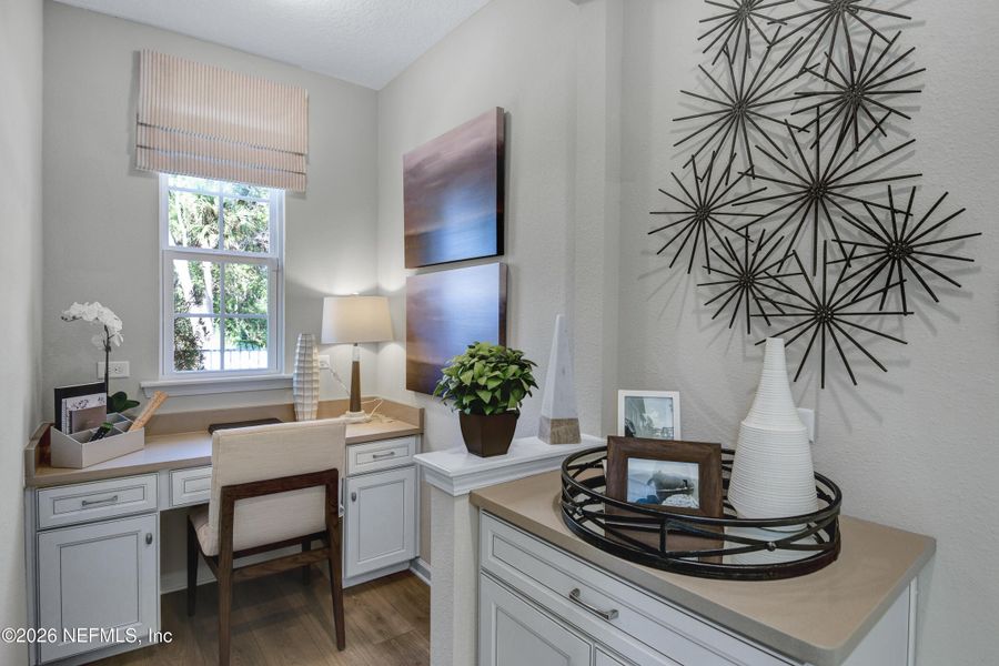 Furnished interior view inside a new home in , Jacksonville (Image 8).