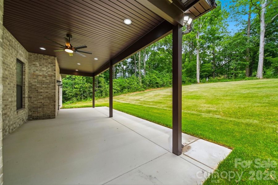 covered back porch