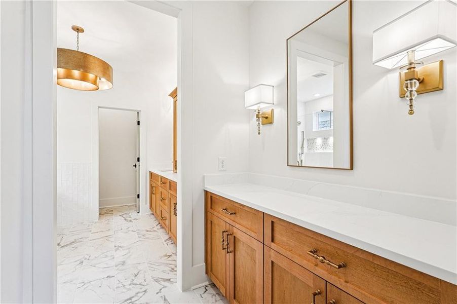 Furnished interior view inside a new home in Park Walke, Alpharetta (Image 7).