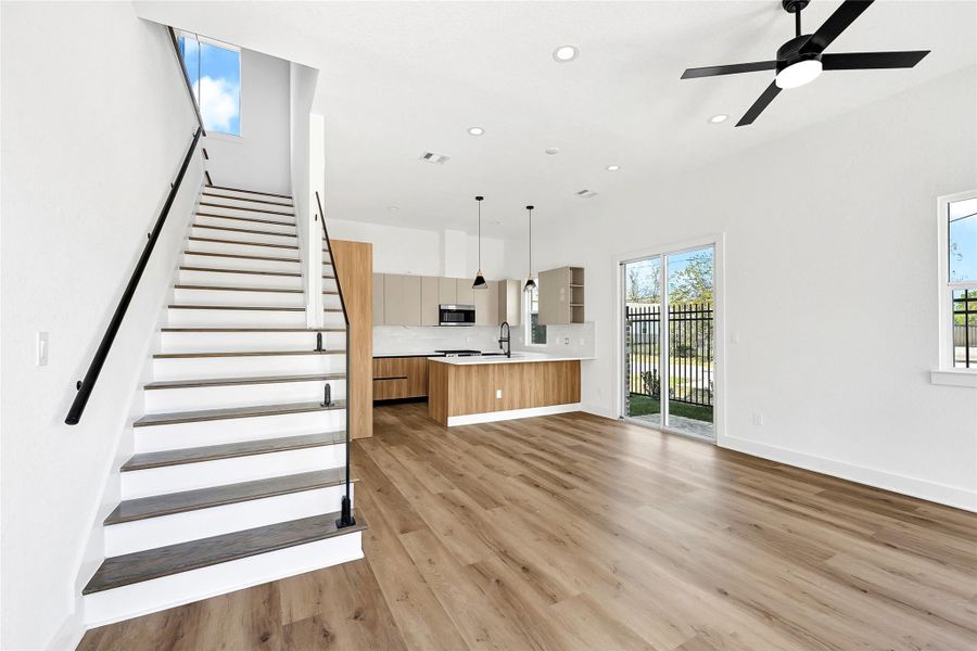 Spacious, unfurnished interior of a new home in , Houston (Image 18). Spacious, unfurnished interior of a new home in , Houston (Image 18).