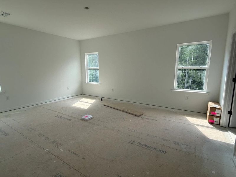 In-progress construction of a new home in The Point, Rolesville, NC (Image 23).